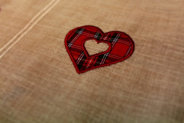 tendina cuore scozzese - immagine 3