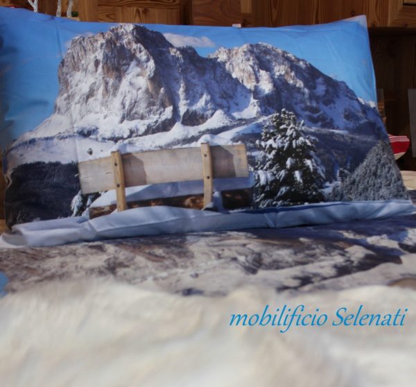 Copripiumino montagna invernale CHALET - immagine 3