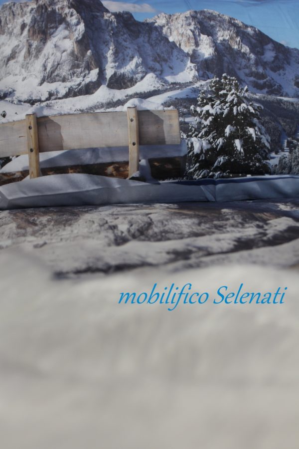 Copripiumino montagna invernale CHALET - immagine 2