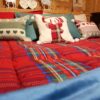 Trapunta singola TARTAN Daunex rosso - immagine 2