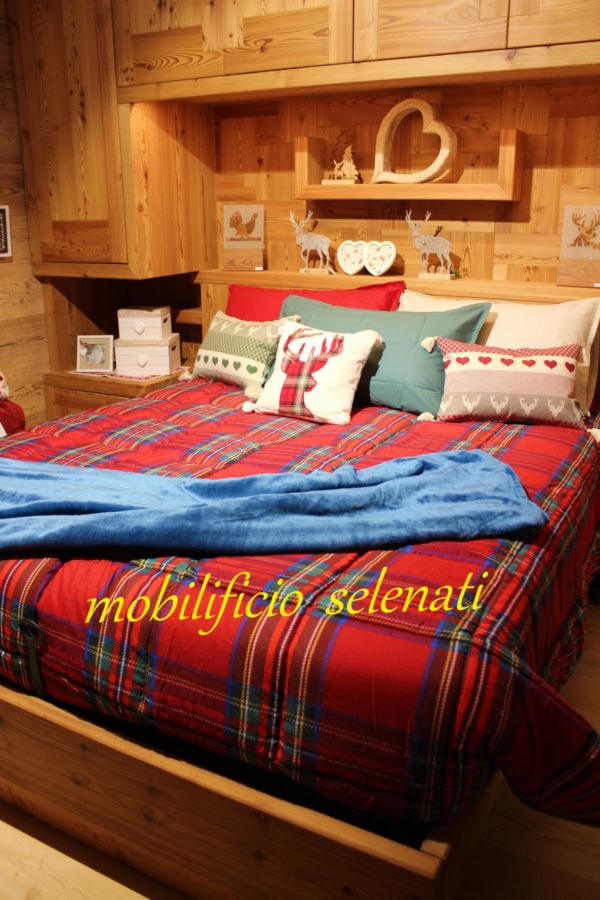 Trapunta TARTAN matrimoniale rossa DAUNEX - immagine 4