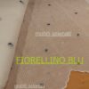 Tendina a vetro Fiorellino blu 7552