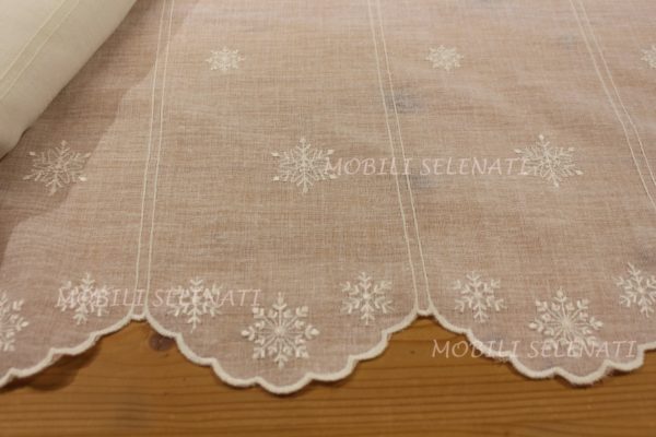 TENDINA A VETRO FIOCCO NEVE - immagine 2