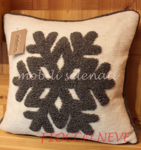 CUSCINO LANA COTTA BIELLA FABRICS - immagine 2