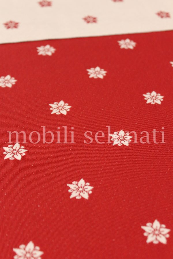 STOFFA  CON STELLE ALPINE - immagine 2