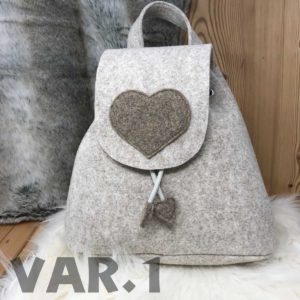 BORSA ZAINO  IN FELTRO